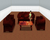 red_sofa_set