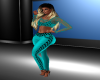 Teal & Black Fit RL