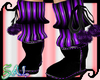 Purple Candy Boots
