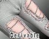 * derivable ripped jeans