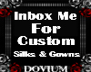 *D* Custom Order Banner