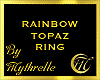 RAINBOW TOPAZ RING