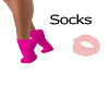 Hot Pink Socks