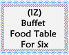 IZ Buffet Table For Six