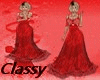 *c2u* Elegant Red Gown