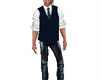 Navy Vest Outfit