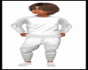 BOYS WHITE JOGGERS