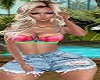 Summer Blond Ripped Shorts