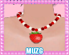 M| Strawberry Necklace
