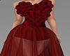 Rose Heart Gown Red