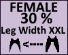 Leg Thigh Scaler 30% XXL