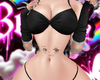 Cazzu Belly Tattoo