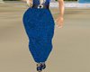 PF Blue Skirt High Waist