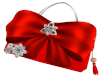 Bianca Red Bow Purse