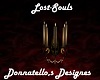 lost souls wall candle