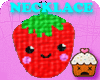 [CS] Strawberry Necklace