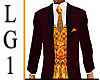 LG1 Burgundy Suit