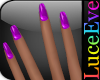 Purple Wynne PVC Nails