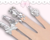 ♡ crystal nails