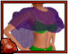 *C Layer Cape Purple