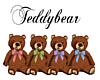Teddybear-pink bow