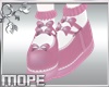 Pink Bow- Sock-Shoe
