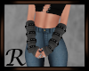 Belted Arm Warmers Grey