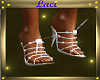 ~L~White Summer Sandals