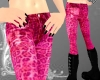 Leopard Skinnies [pink]