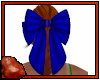 *C Ribbon Bow Blue