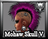 *M3M* Mohaw Skull Violet