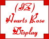 (IZ) Hearts Rose Display