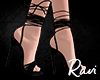 R. Lina Black Heels