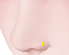 Nostril Piercing Yellow