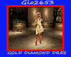 TEXAS GOLD DIAMOND DRESS