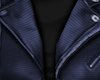 Blue Jacket Leather