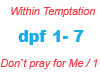 Within Temptation / Pray