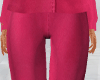 Velvet Pink Suit Pants
