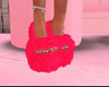 Baddie fuzzy heels