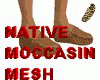 AO~"N A" MOCCASIN MESH