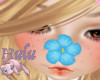 MEW blue kid nose flower