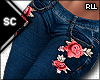 S| Rose Jeans Blue RLL