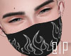 Flame Mask white
