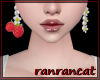 +strawberry earring