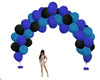 Balloons Blue n Black