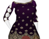 3DRV Purple Indian kurti