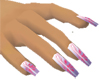 Purple & Pink nails