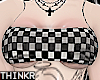 Checkered Crop Top