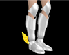Silver Armor Boots