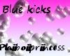 blue kicks